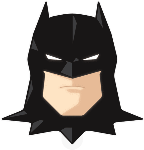 Mac Clipart Macbook Air - Batman Sticker (480x480)