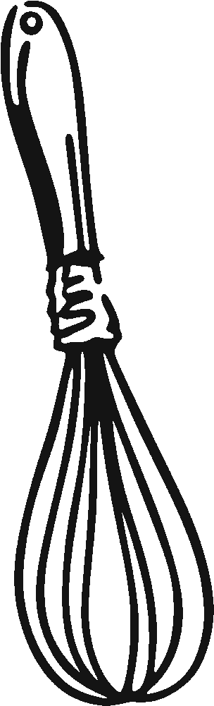 Whisk Clipart - Whisk Drawing (1000x1000)