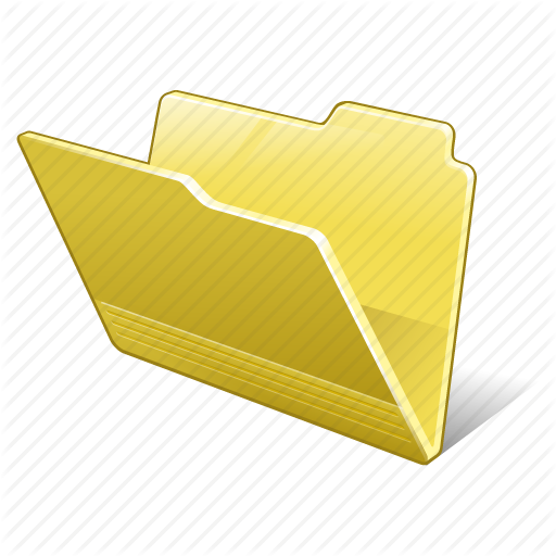 Computer Folder Icon Clipart Computer Icons Directory - Windows Open Folder Icon (512x512)