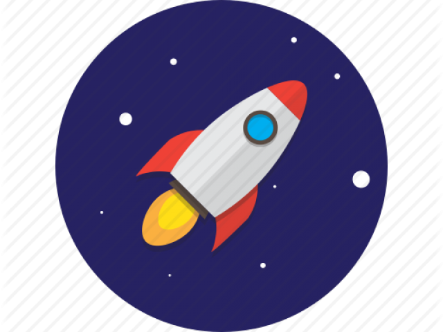 Rocket Ship Picture - Circle (640x480)