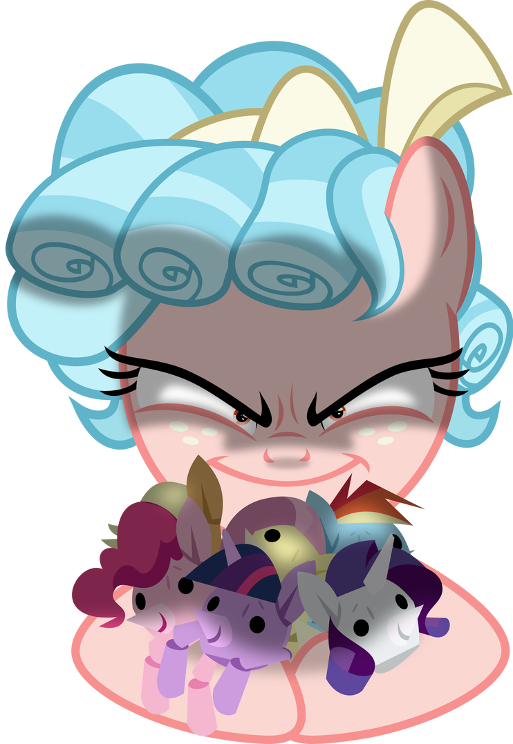 Daily Art - Mlp Cozy Glow Evil (742x1077)