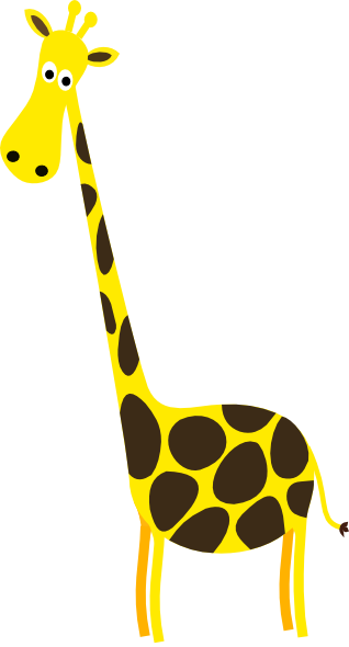 Giraffe Clip Art (318x590)