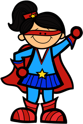 Math Drills - School Superhero (300x476)