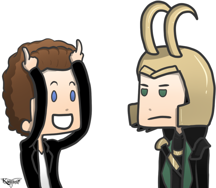 Just Tom Hiddleston - Cartoon (800x669)