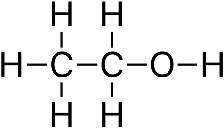 Quick View - Ethanol Structure (500x306)