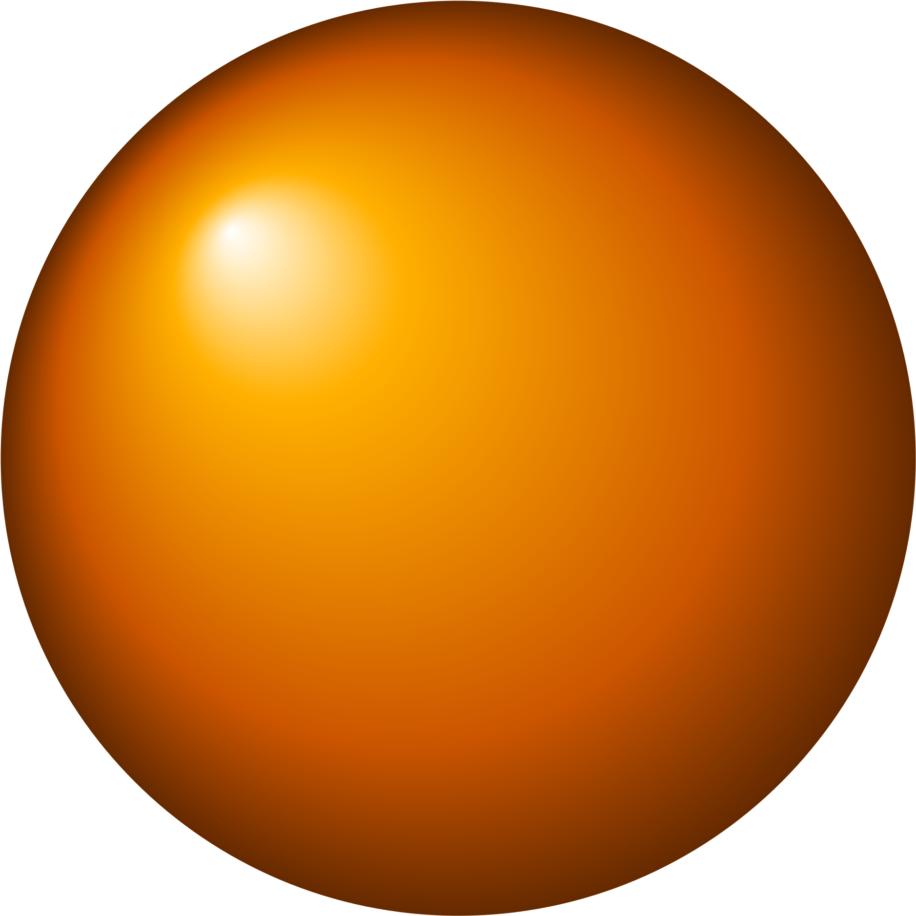 Dot Clipart Gold Dot - Icon (2000x2000)