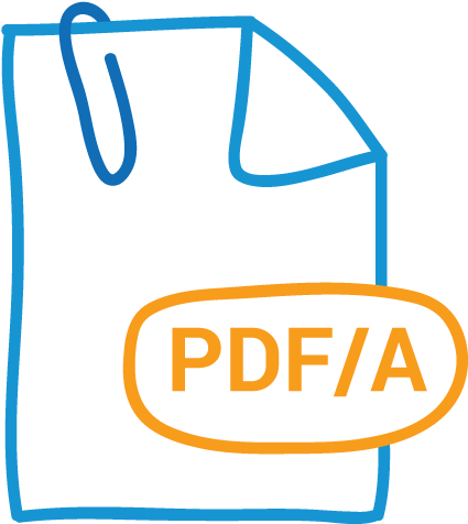 Pdf/a Icon - Icon Pdf (500x531)