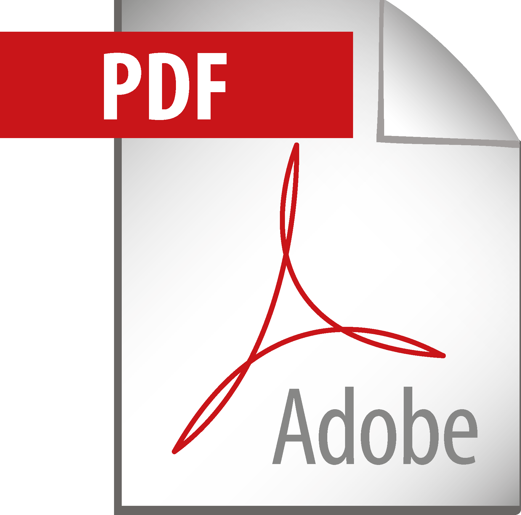 Adobe Pdf Logo - Pdf Icon Color (1759x1738)