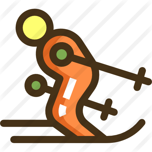 Esquiar Icono Gratis - Esquiar Icono Gratis (512x512)