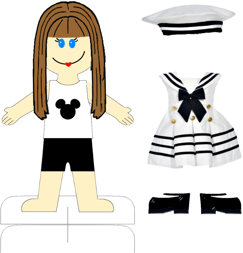 Paper Doll Disign Help - Cartoon (902x1023)