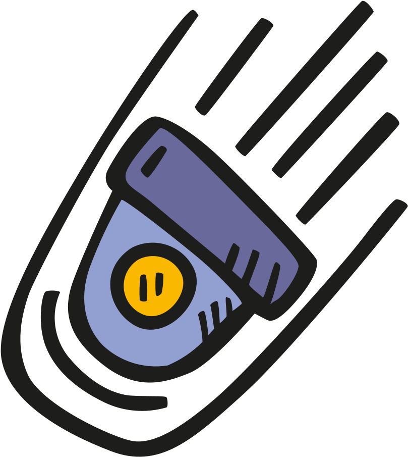 Falling Space Capsule Icon - Space Icon Png (1024x1024)