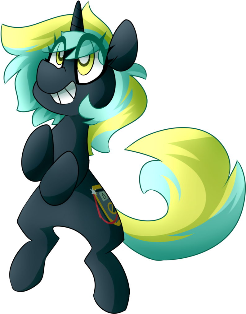 Nekosnicker, Cute, Digital Multimeter, Oc, Oc - Cartoon (952x1024)