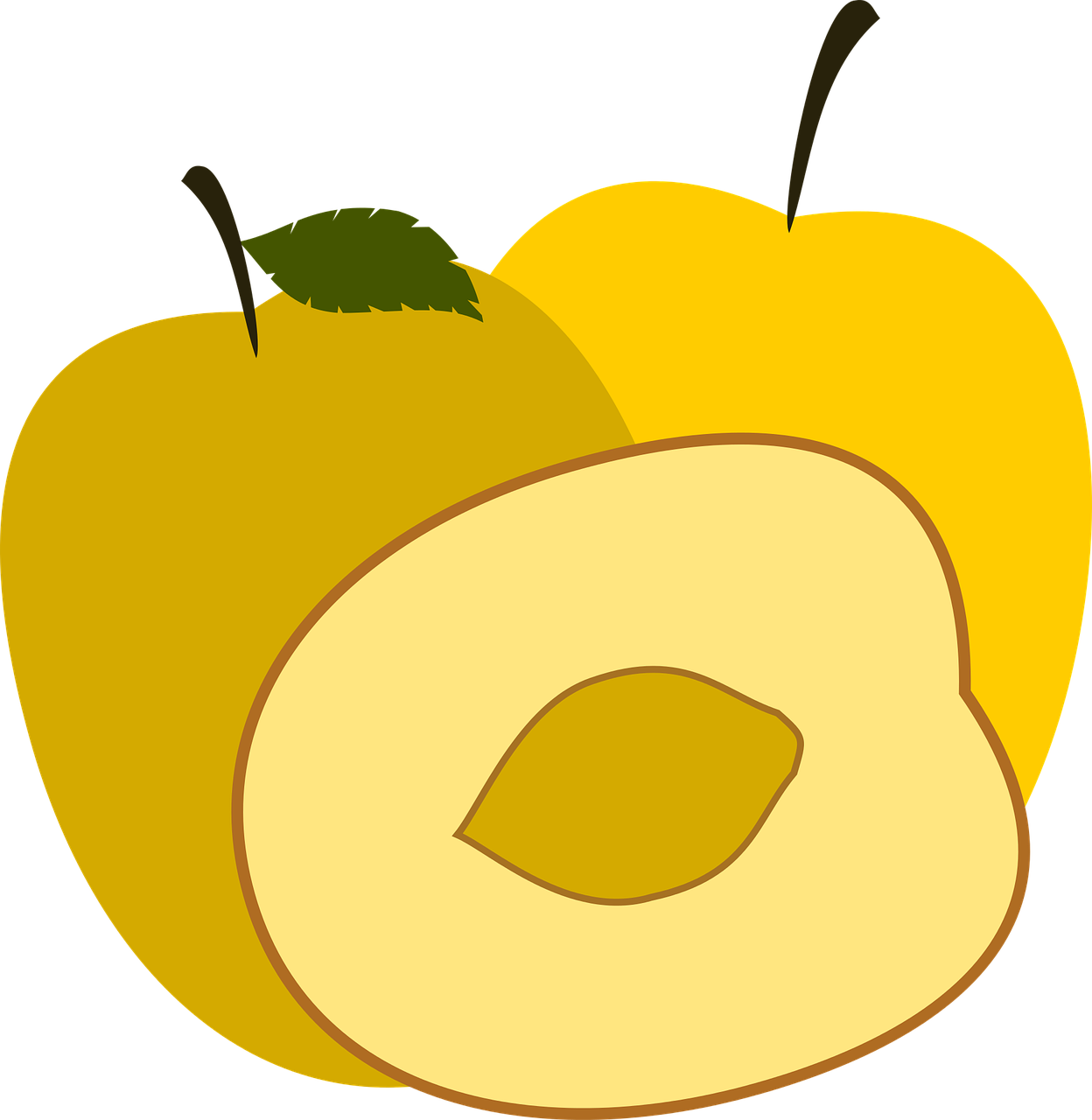 Plum,yellow Vector Graphics,free - Plum (1248x1280)