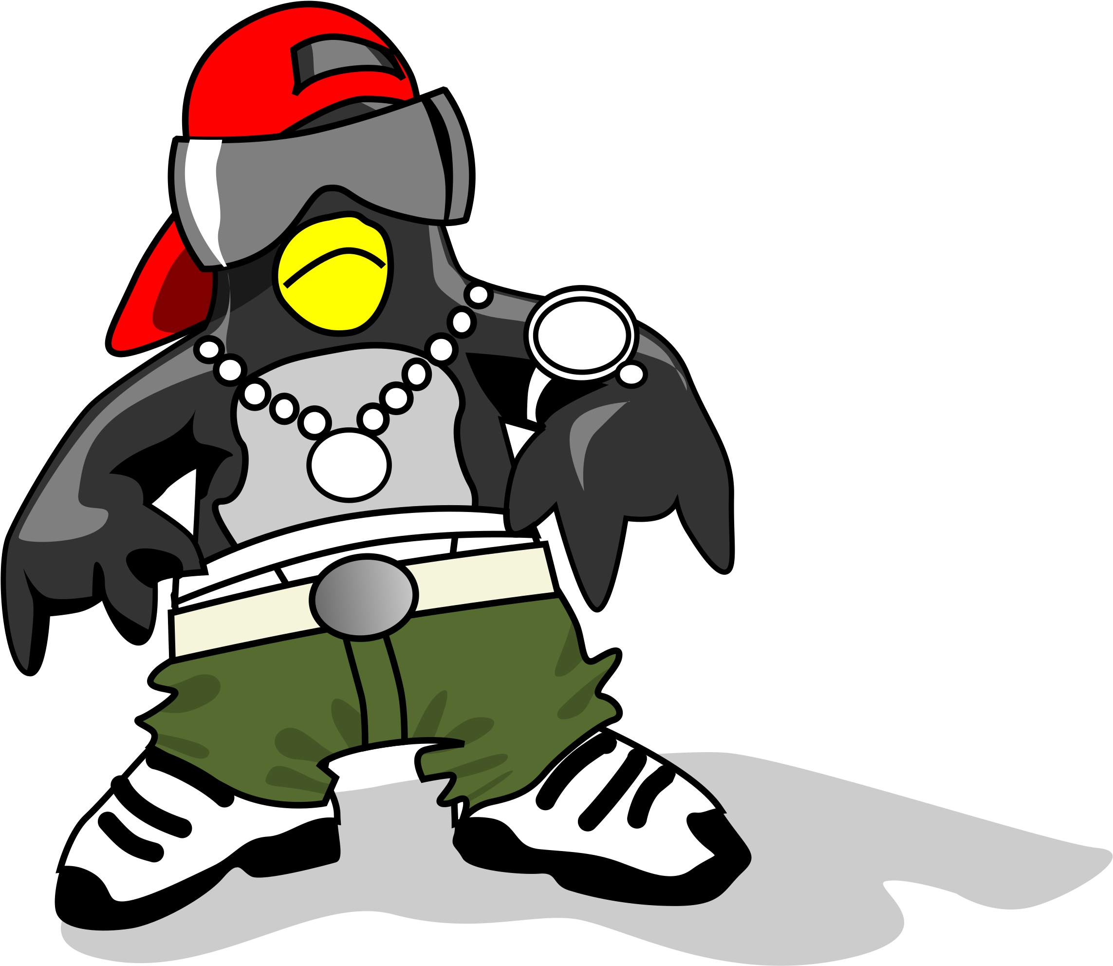 Big Image - Rapper Clipart (2400x2400)