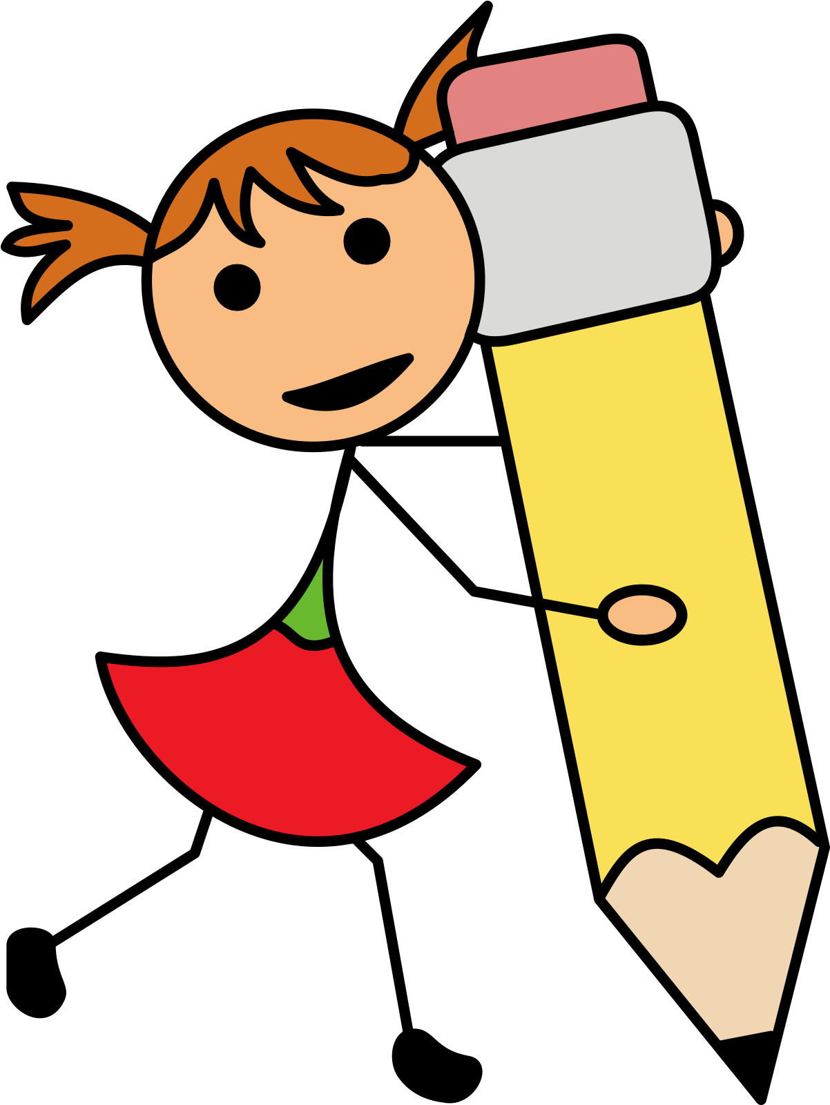 Clip Art School - Drawing (1500x1800)