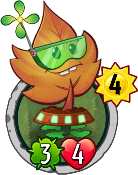 Leaf Blower - Witch Hazel Pvz Heroes (449x571)