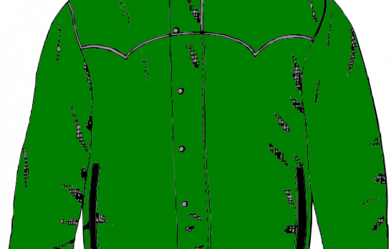 Ski Jacket Clip Art - Ski Suit (570x363)