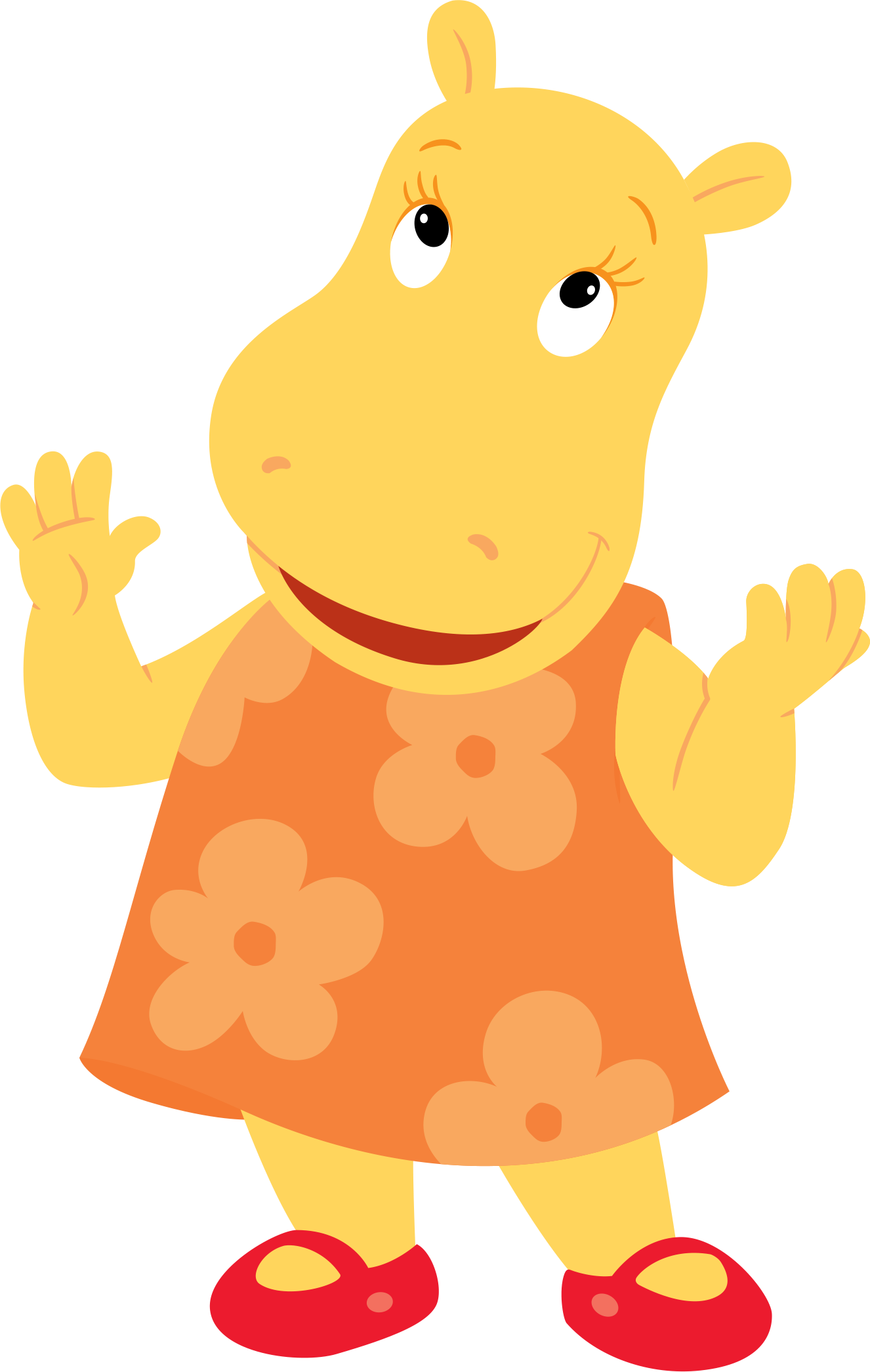 The Backyardigans Tasha Standing Nickelodeon Character - The Backyardigans (1326x2091)