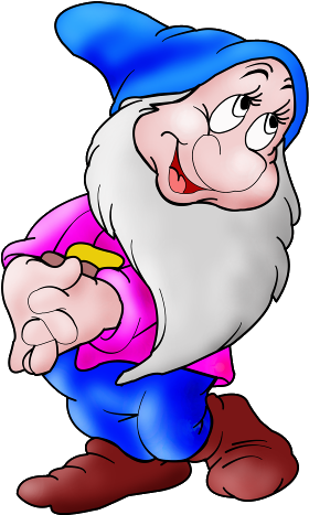 Bashfull Dwarf - 7 Nains Dessin Animé (500x500)
