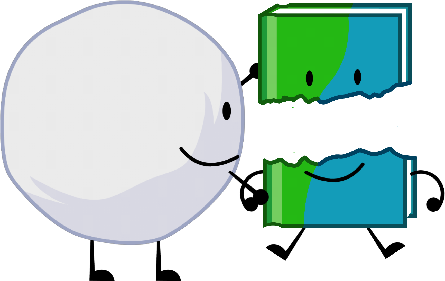 Snowball Kill Book - Bfdi Doge (1921x1317)