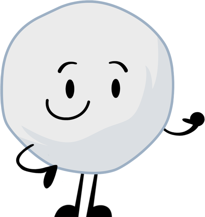 Snowball Pose - Bfdi Snowball (717x750)