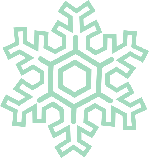 Snowflake Image Transparent Background Png (564x599)