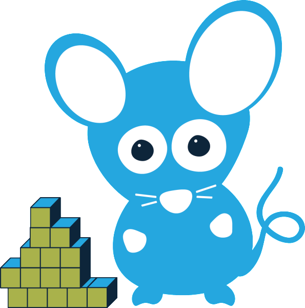 Greetings I'm Max The Modeling Mouse - Computer Mouse (595x600)