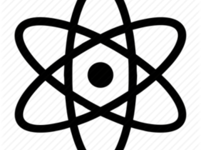Nuclear Clipart Atom - Nuclear Atom Symbol (640x480)