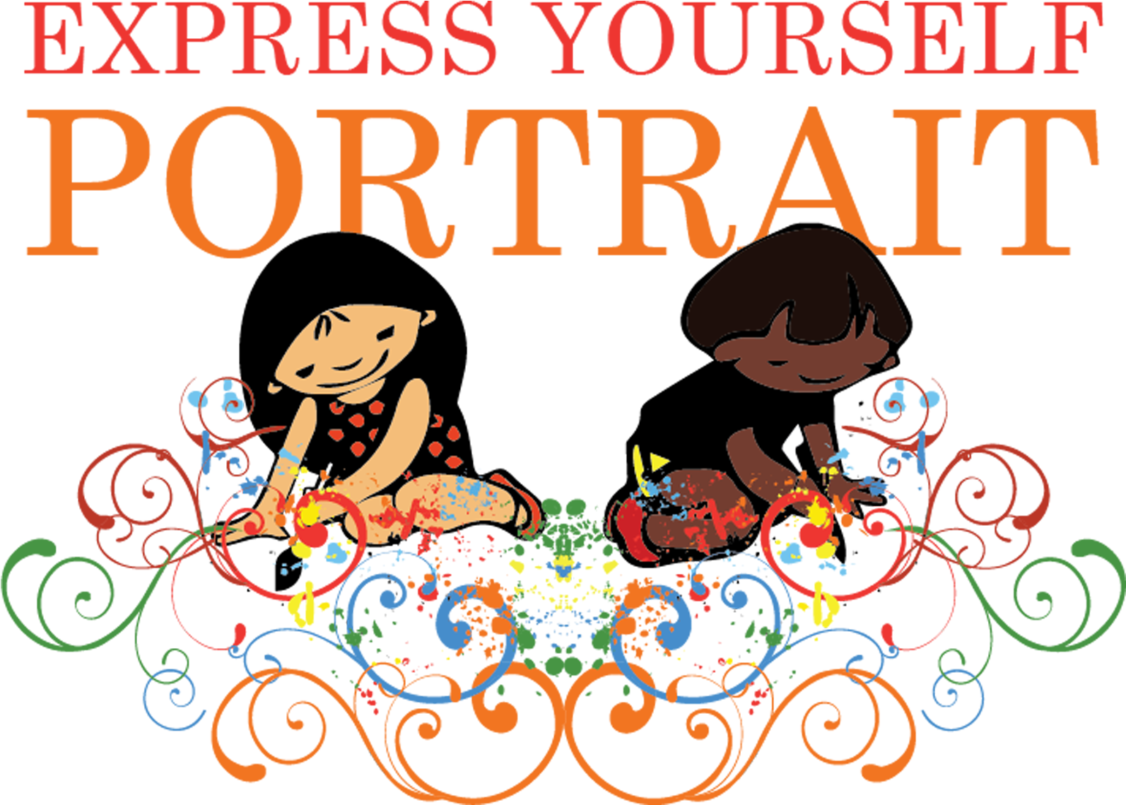 Express Yourself-portrait - Cartoon (1601x1196)
