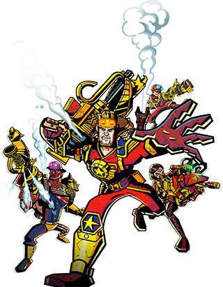 Henry Fleming, John Henry, The Fox & Tom Sawyer - Code Name Steam 3ds (320x411)