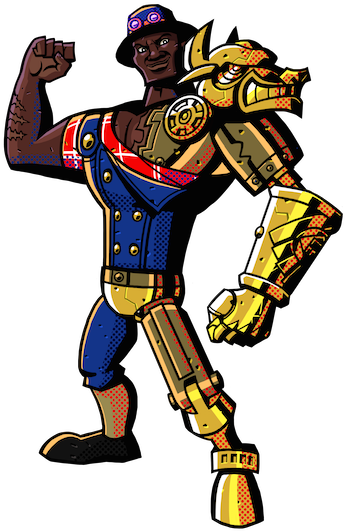 Char-warrior - Char-warrior (395x558)