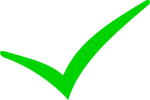 Moodle True/false Question Type - Check Mark Png (600x400)