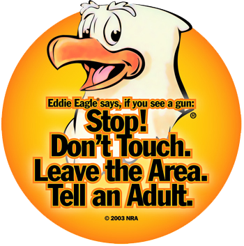 Nra Eddie Eagle - Eddie Eagle Nra (350x353)