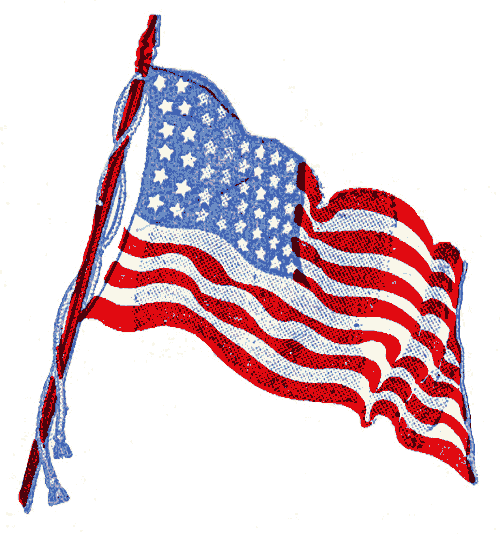 American Flag Moving Animation (500x535)