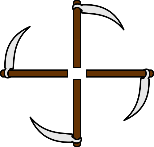 Scythe Cross - Cross (500x476)