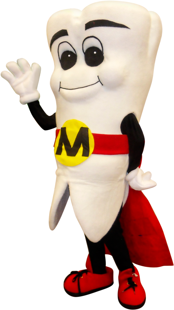Mighty Molar Man Cutout - Third Molar Animated (1500x1125)