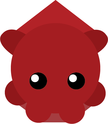 Vampire Squid - Cartoon (448x515)