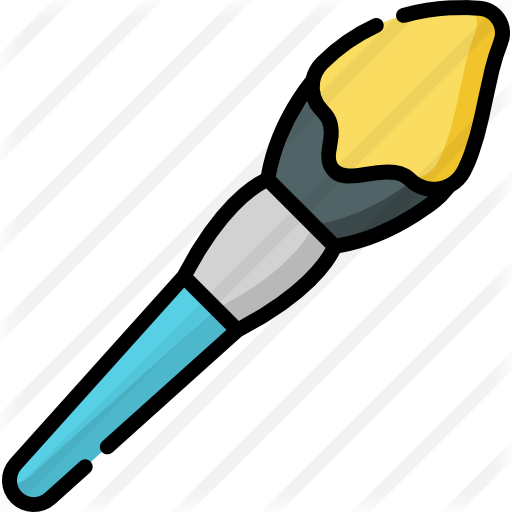 Brush Free Icon - Brush Free Icon (512x512)