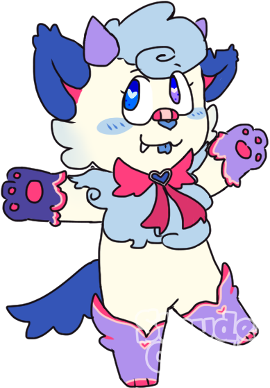 Cotton Candy Ice-cr - Cartoon (477x627)