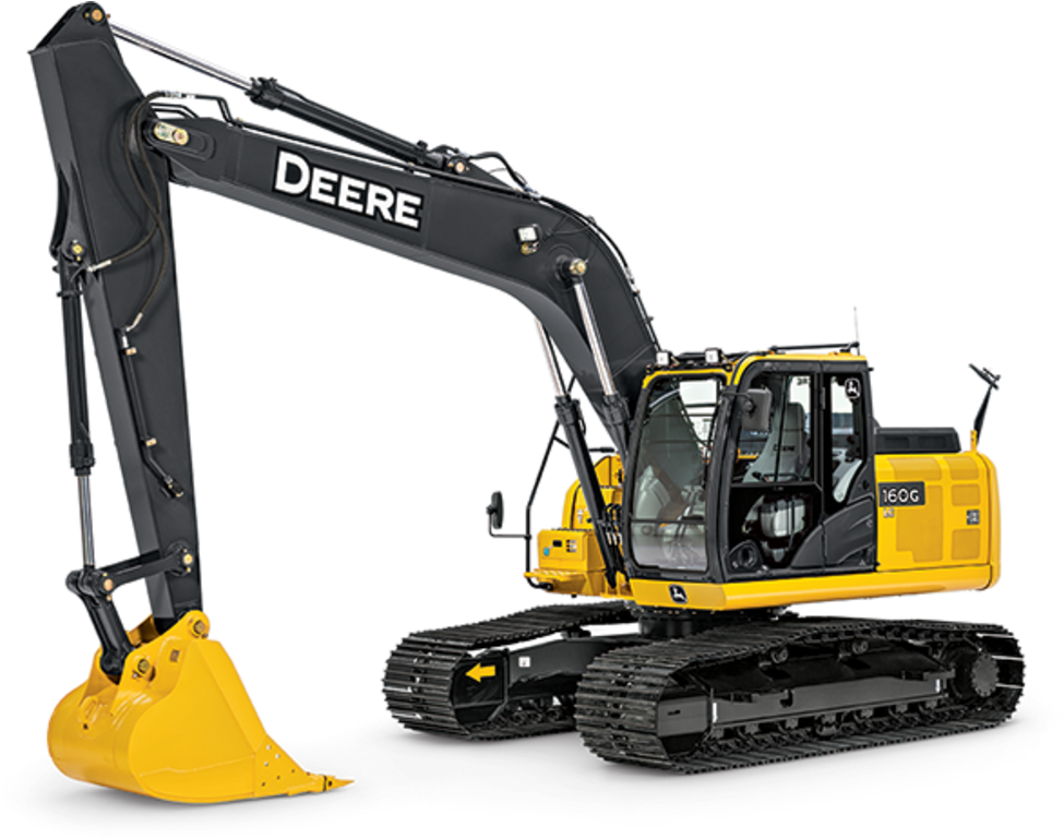 Mini Golf Clip Art - 210 Excavator (1067x768)