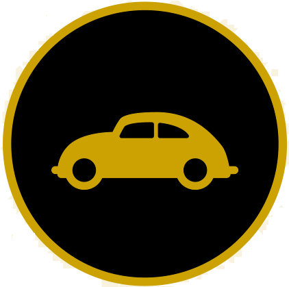 By Road - - Volkswagen Beetle (487x457)