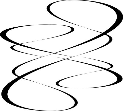 And - Curve Line Transparent (500x450)