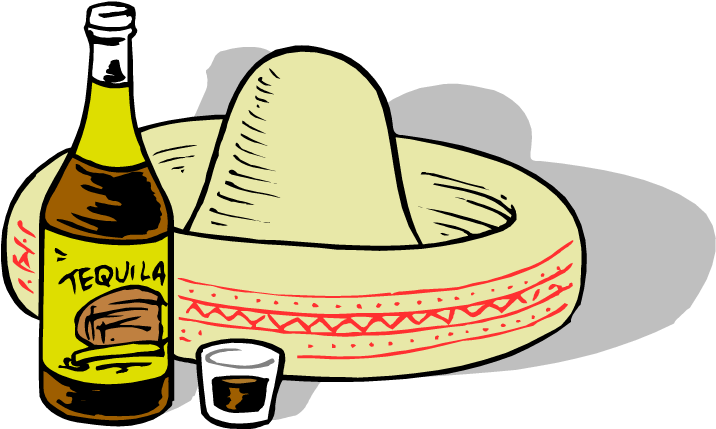 En En - Clipart Tequila (750x447)