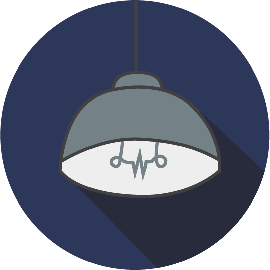 Industrial Lighting - Circle (537x536)