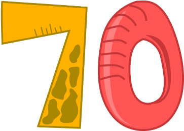 Numero 7 Para Colorear (550x317)