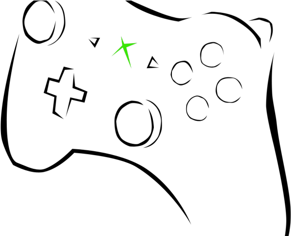 Video Game Clipart Xbox Controller - Game Controller (640x480)