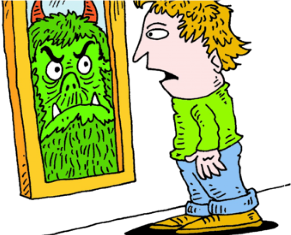 Reflection Clipart Professional - Cartoon (640x480)