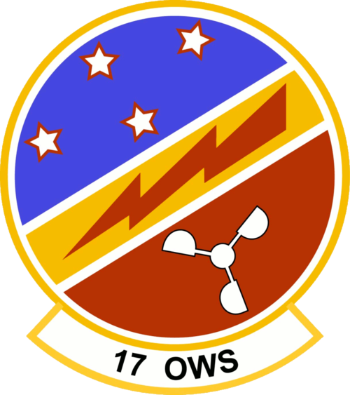 17th Operational Weather Squadron - 17 Ows (500x563)