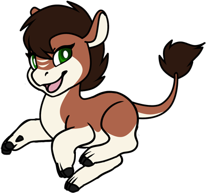 Duster Dawnhorse - Cartoon (435x400)