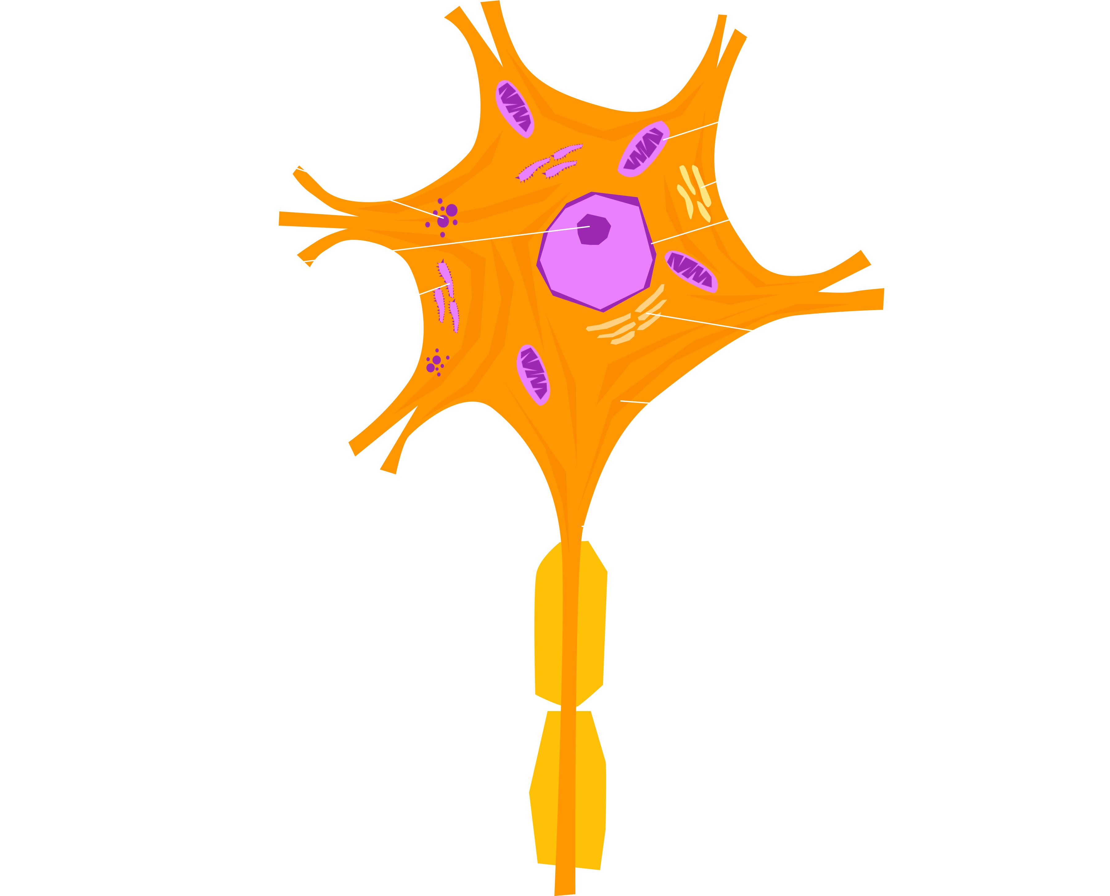 Download Neuron Image - Small Neuron (4096x3112)